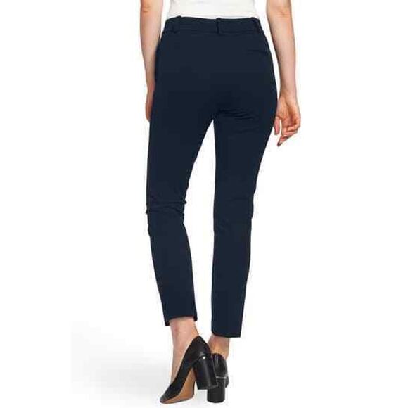 1.state Twill Slim Ankle Pants Blue Night Size 10 New with Tags - Picture 2 of 4